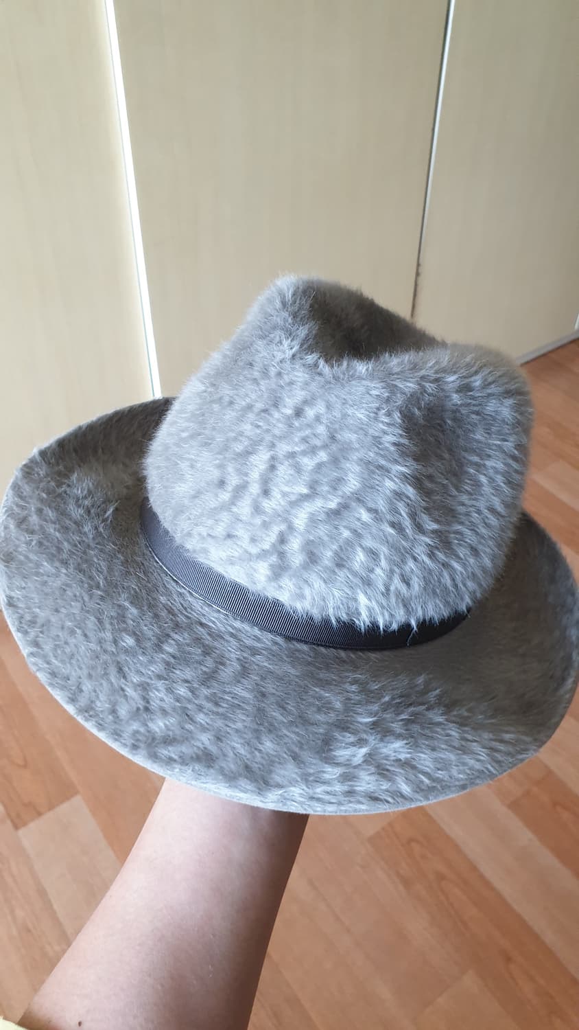 Guerra 1855 그레이 페도라 59 Large 상품이미지8