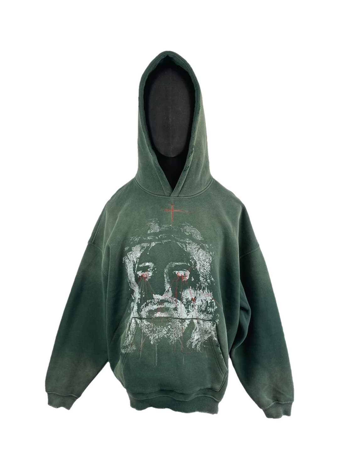 헬시스템 / 워시드 디스트레스드 후디 상품이미지1