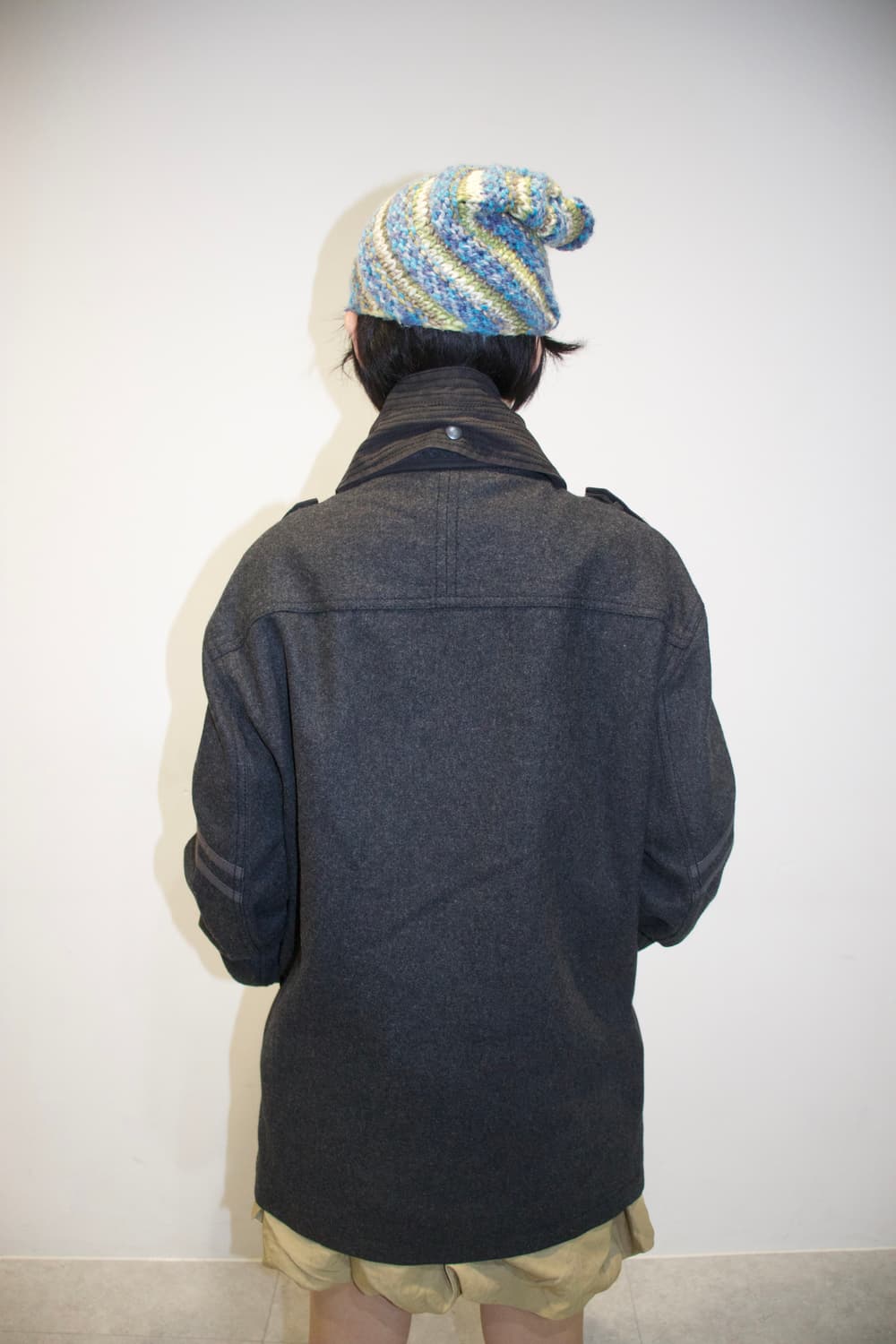 Armani Exchange Wool herringbone coat 상품이미지3