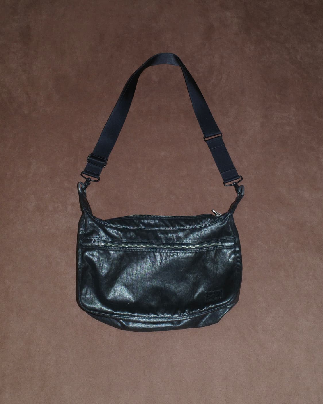 포터 샤인 코팅 나일론 숄더백 상품이미지1