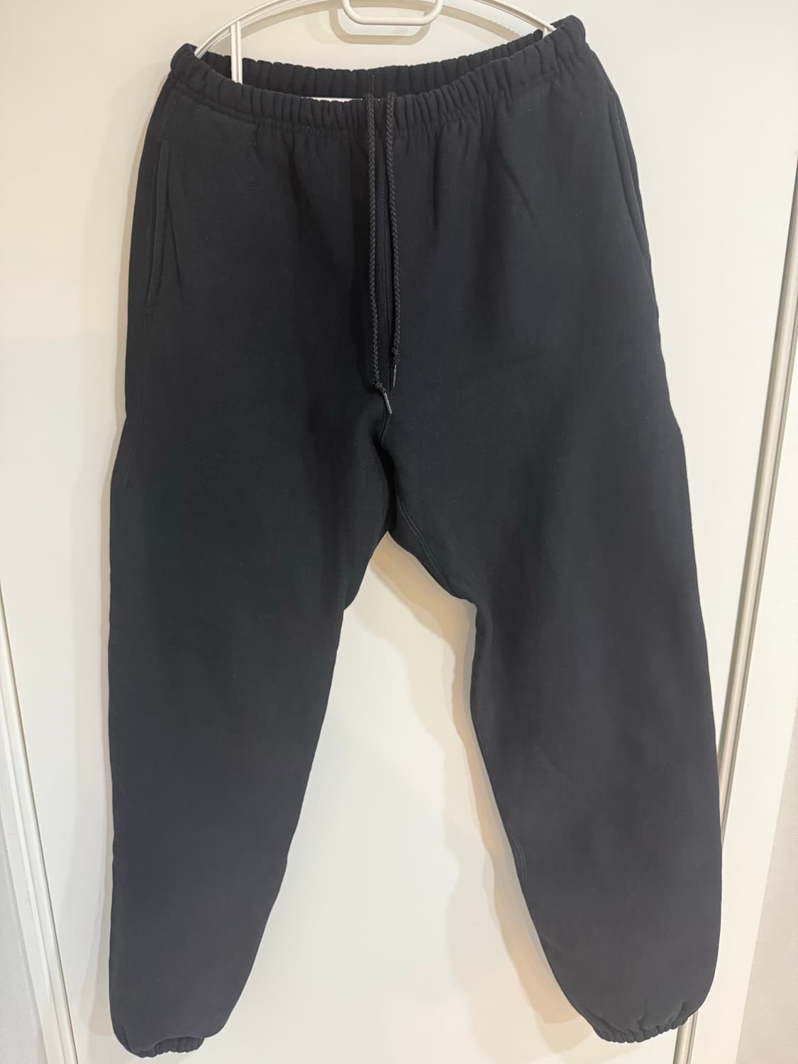 [XL] 캠버 스웻팬츠 블랙 상품이미지1