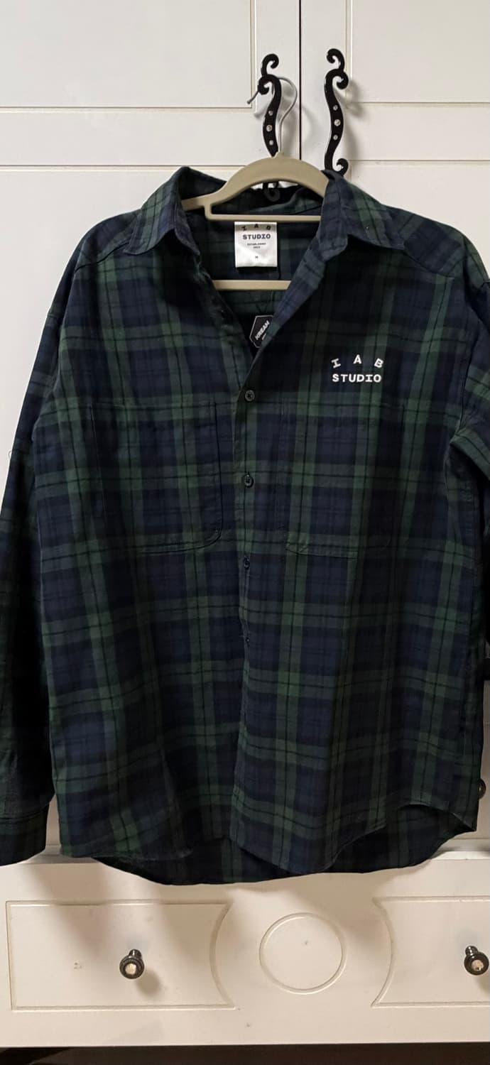 아이앱스튜디오 체크셔츠 M사이즈 상품이미지1