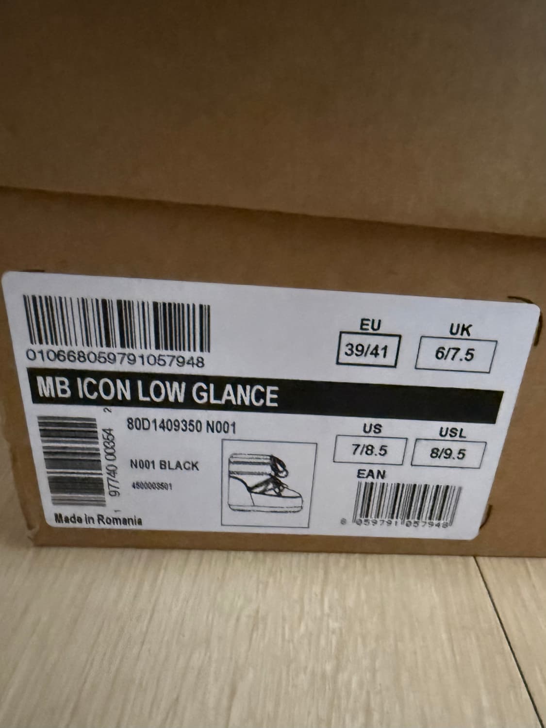 문부츠 아이콘 로우 나일론 블랙 39/41 상품이미지4