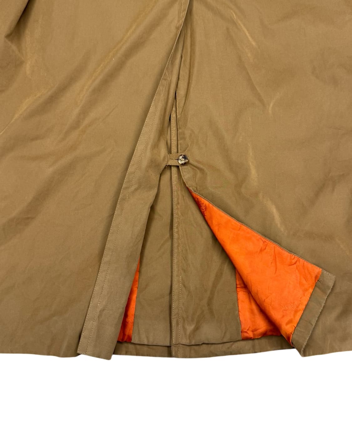 에르메스 80s 래글런 싱글 트렌치 코트 상품이미지9