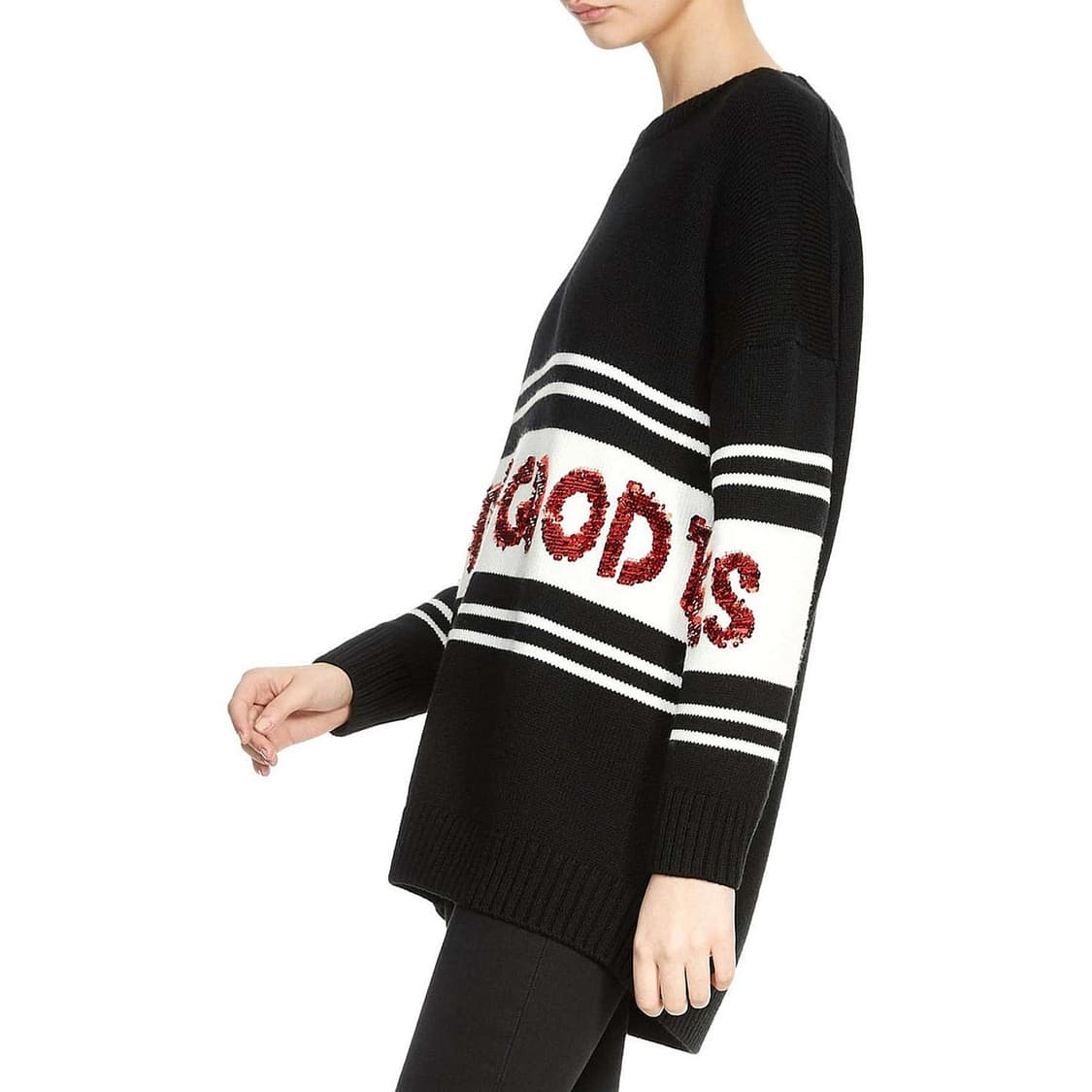 마쥬 maje 스팽글 포인트 니트 스웨터 상품이미지2