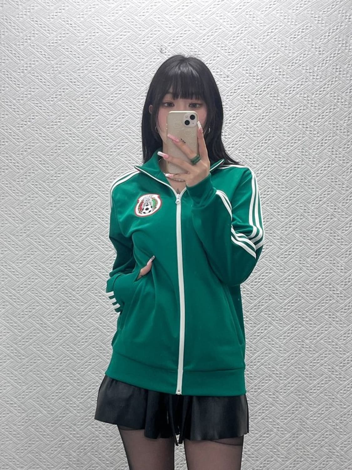아디다스 올드스쿨 희귀 멕시코 FMF 국대 져지 집업 95 C12372 상품이미지2