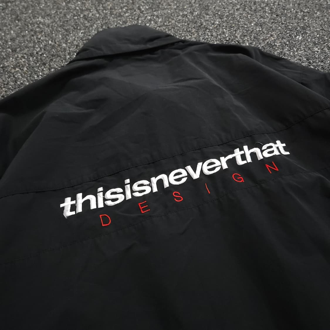 디스이즈네버댓 빅로고 유틸리티 나일론 자켓 (XL) 상품이미지3