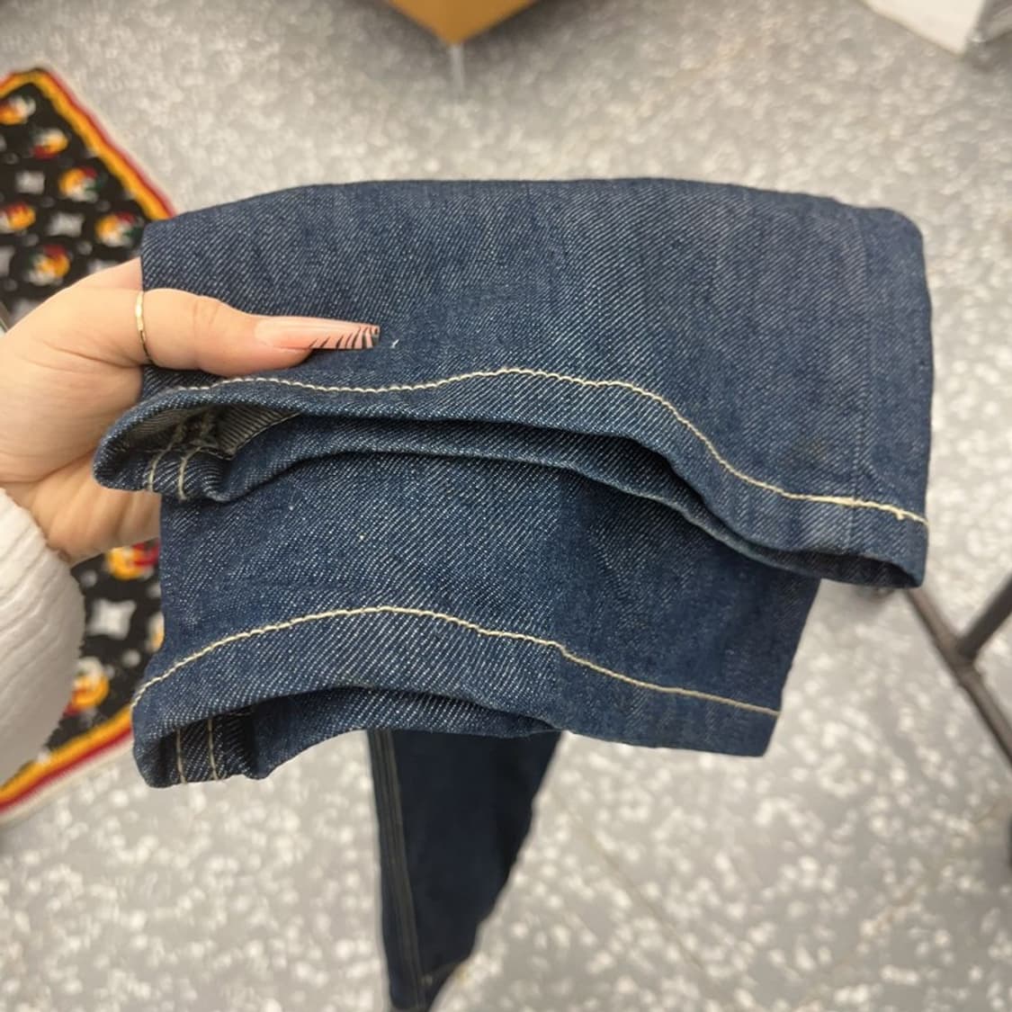 캘빈클라인 빈티지 레트로 캐주얼 부츠컷 데님팬츠 25인치 C08235 상품이미지4