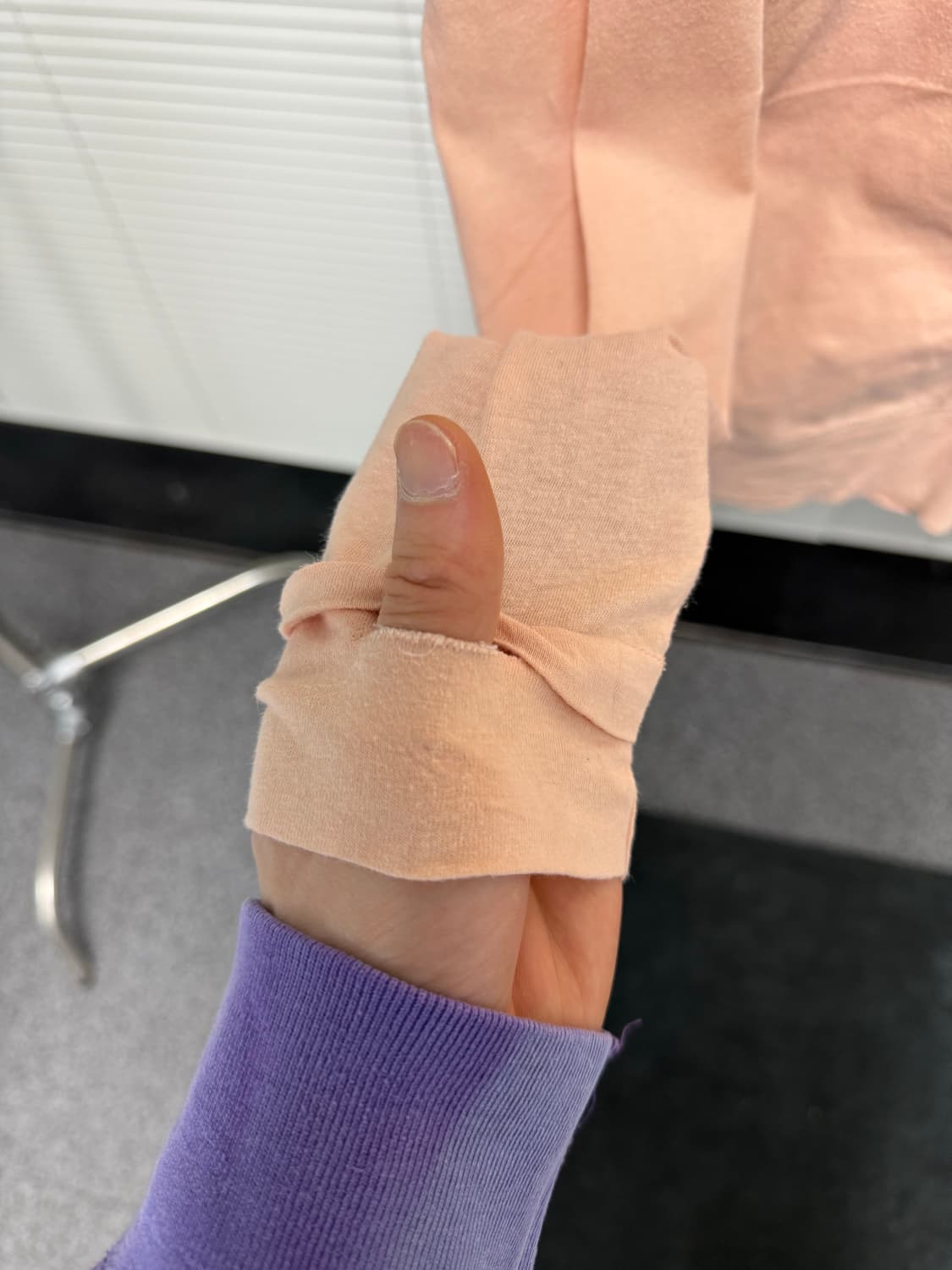 빈티지 레이스 트리밍 후드 집업 상품이미지3