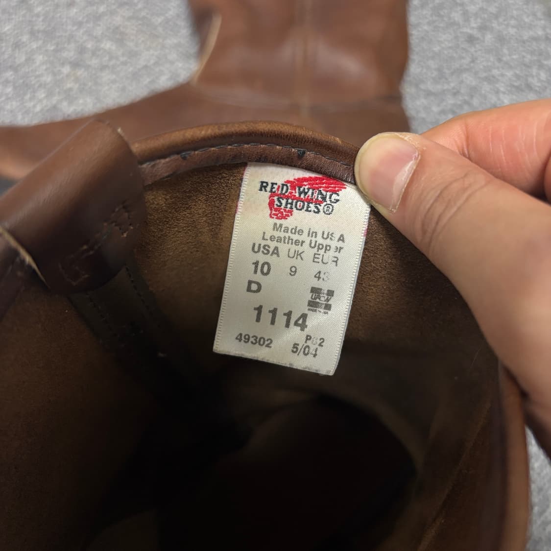 [275-280] 00's USA MADE 레드윙 페코스 부츠 1114 상품이미지7