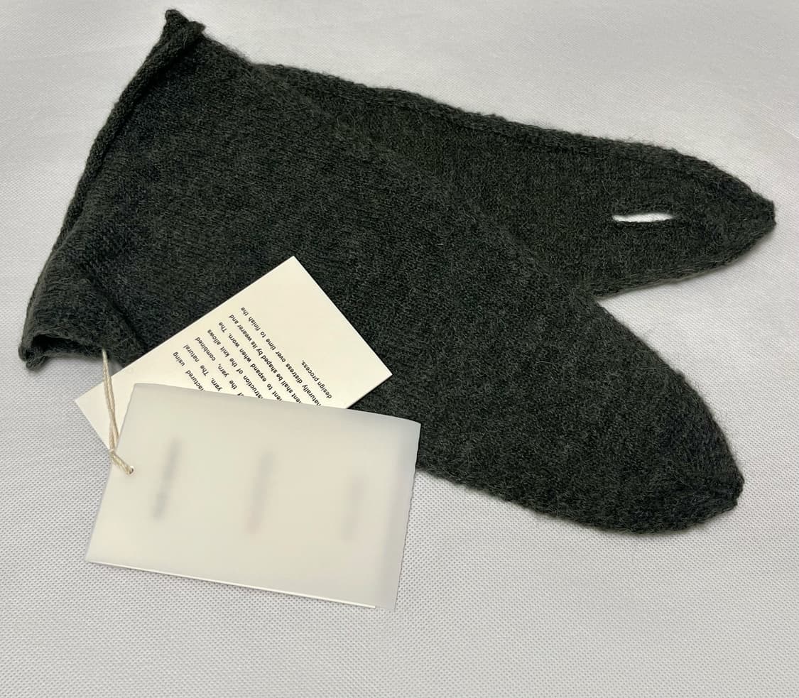 아워레가시 25fw MINIATURE 머플러/그레이 상품이미지2