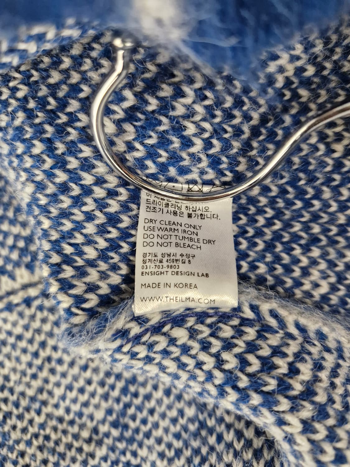 더일마 울알파카 혼방 니트 베스트 상품이미지7