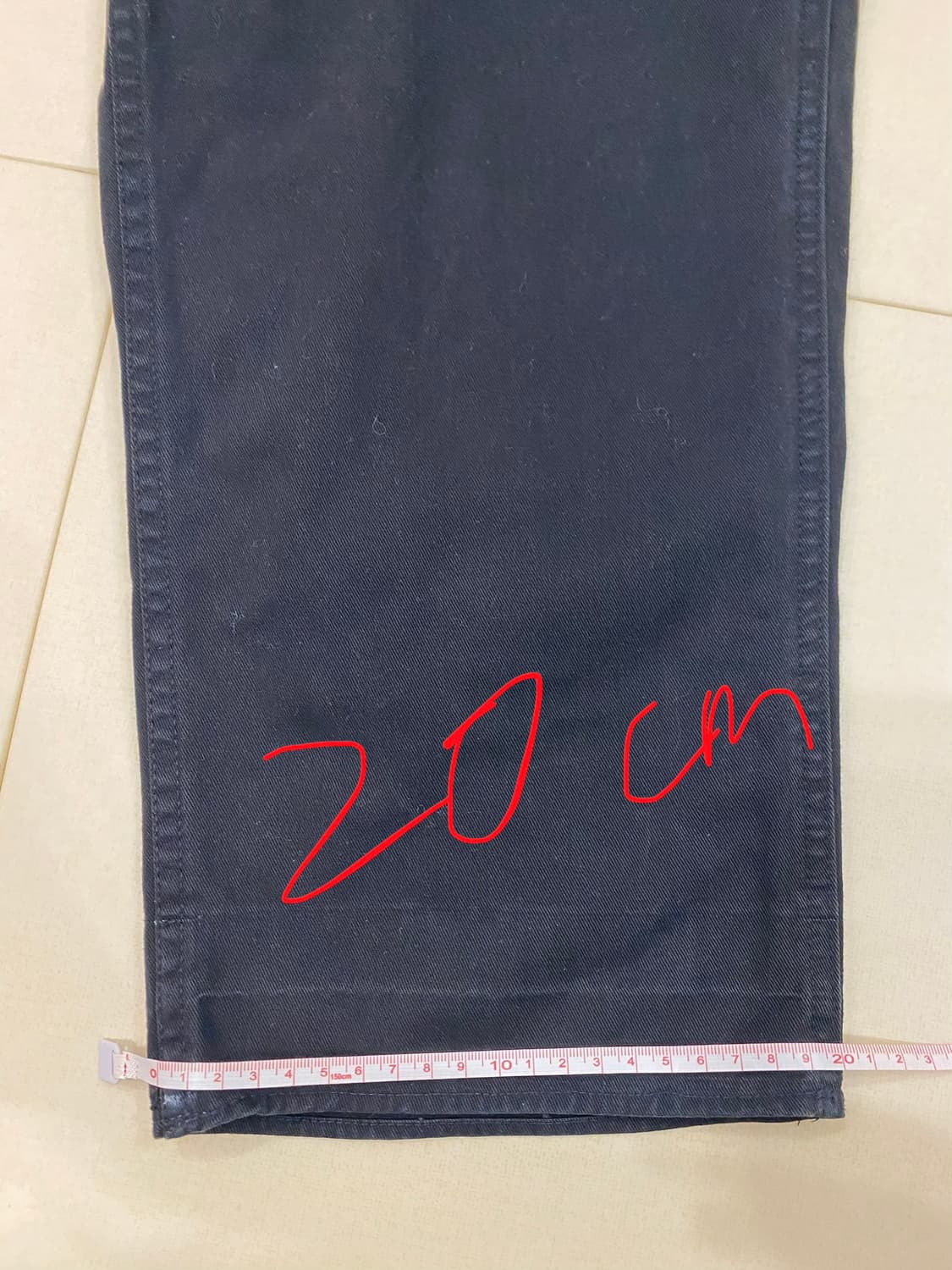 (아시아L) 그라미치 루즈 테이퍼드 팬츠 블랙 상품이미지4