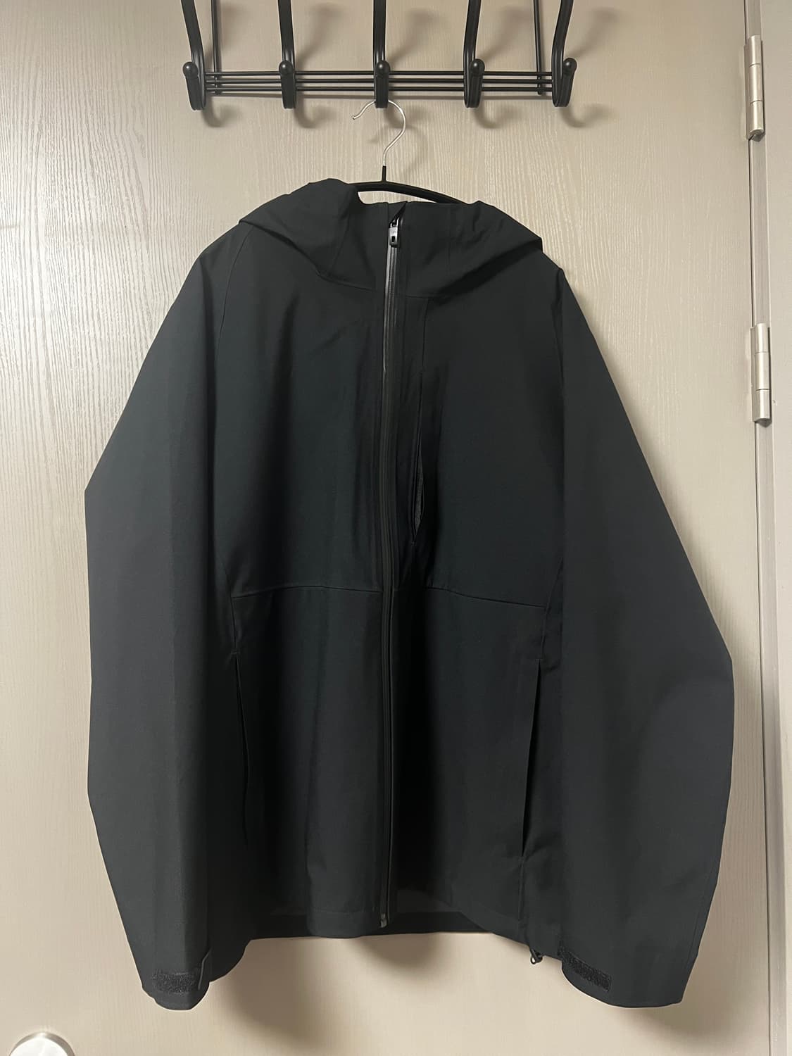 유니클로 블록테크파카 L 블랙 상품이미지2