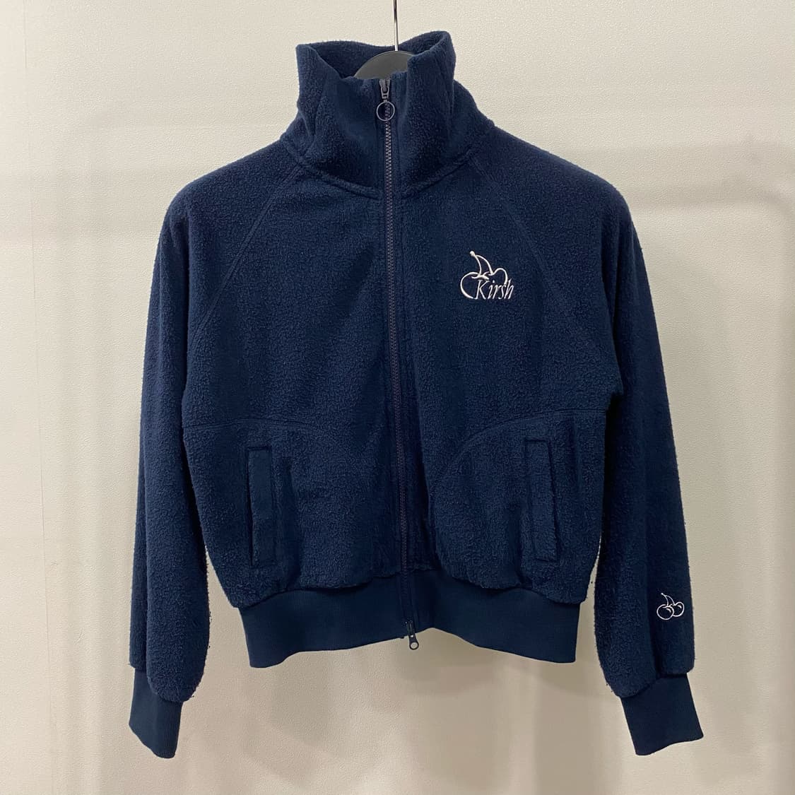 키르시 플리스 하이넥 집업 상품이미지1