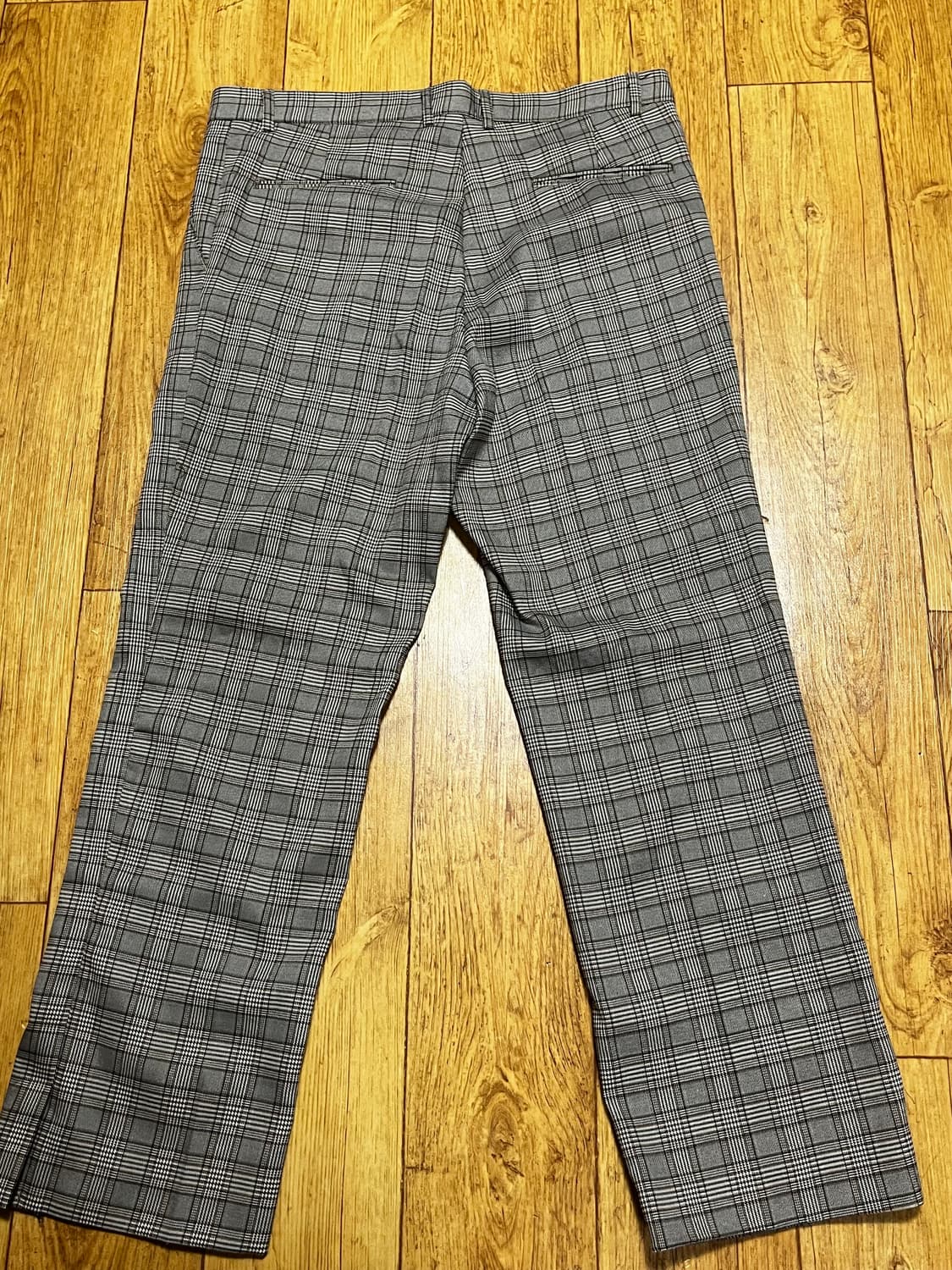 ESN 체크패턴 트라우저 슬랙스 XL 브라운 상품이미지6