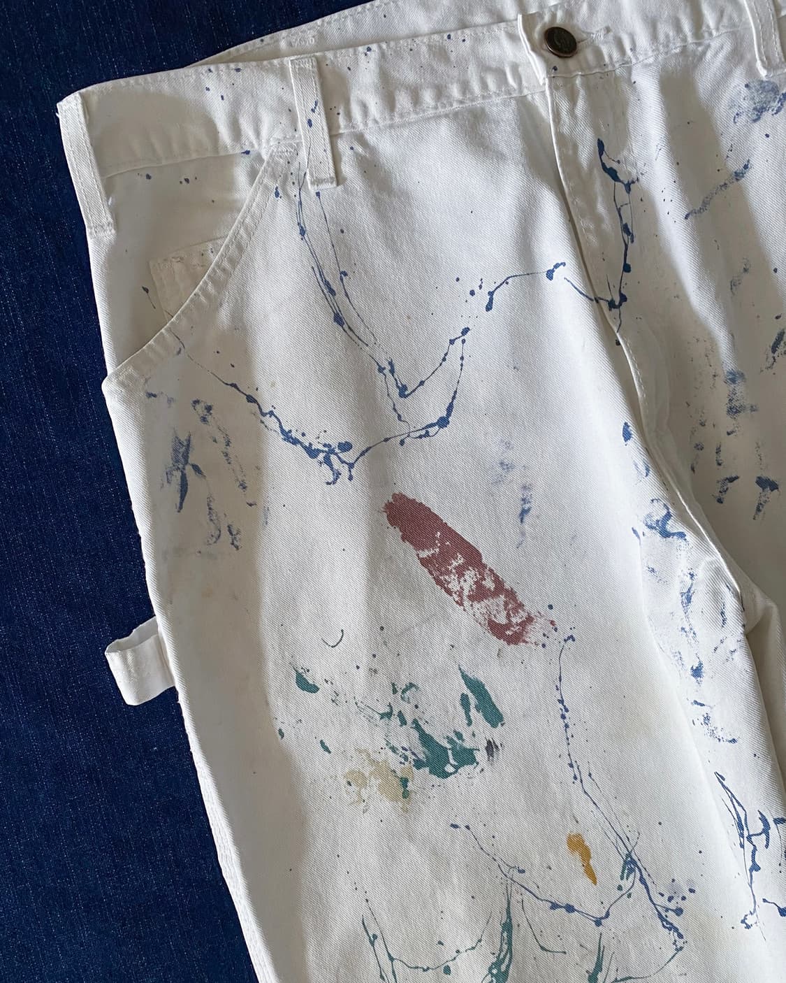 디키즈 화이트 카펜터 페인터 워크 팬츠 YC-030 상품이미지3