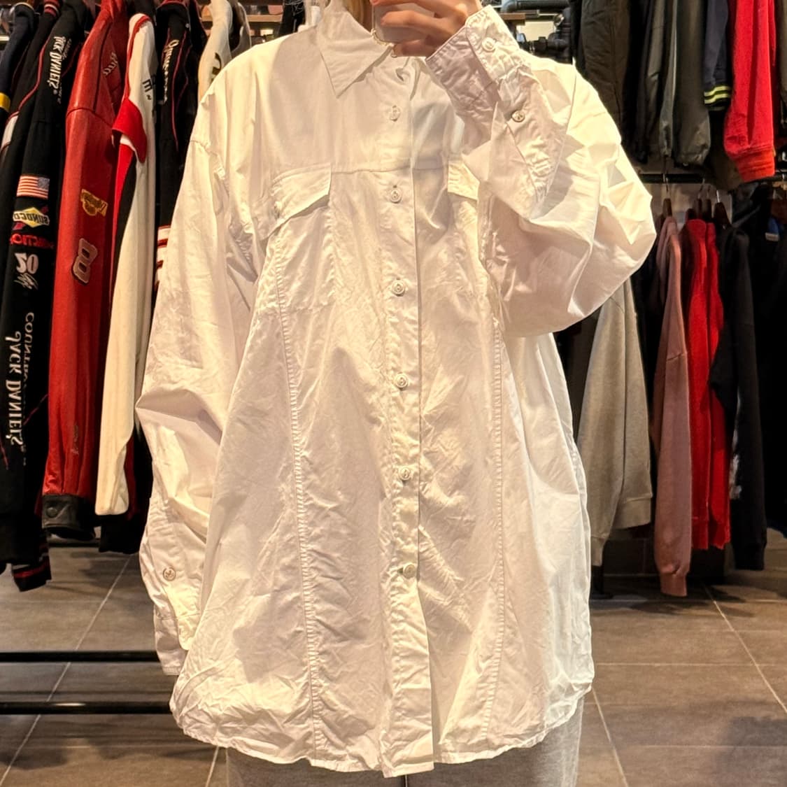 [NO.9] VTG 화이트 셔츠 상품이미지2