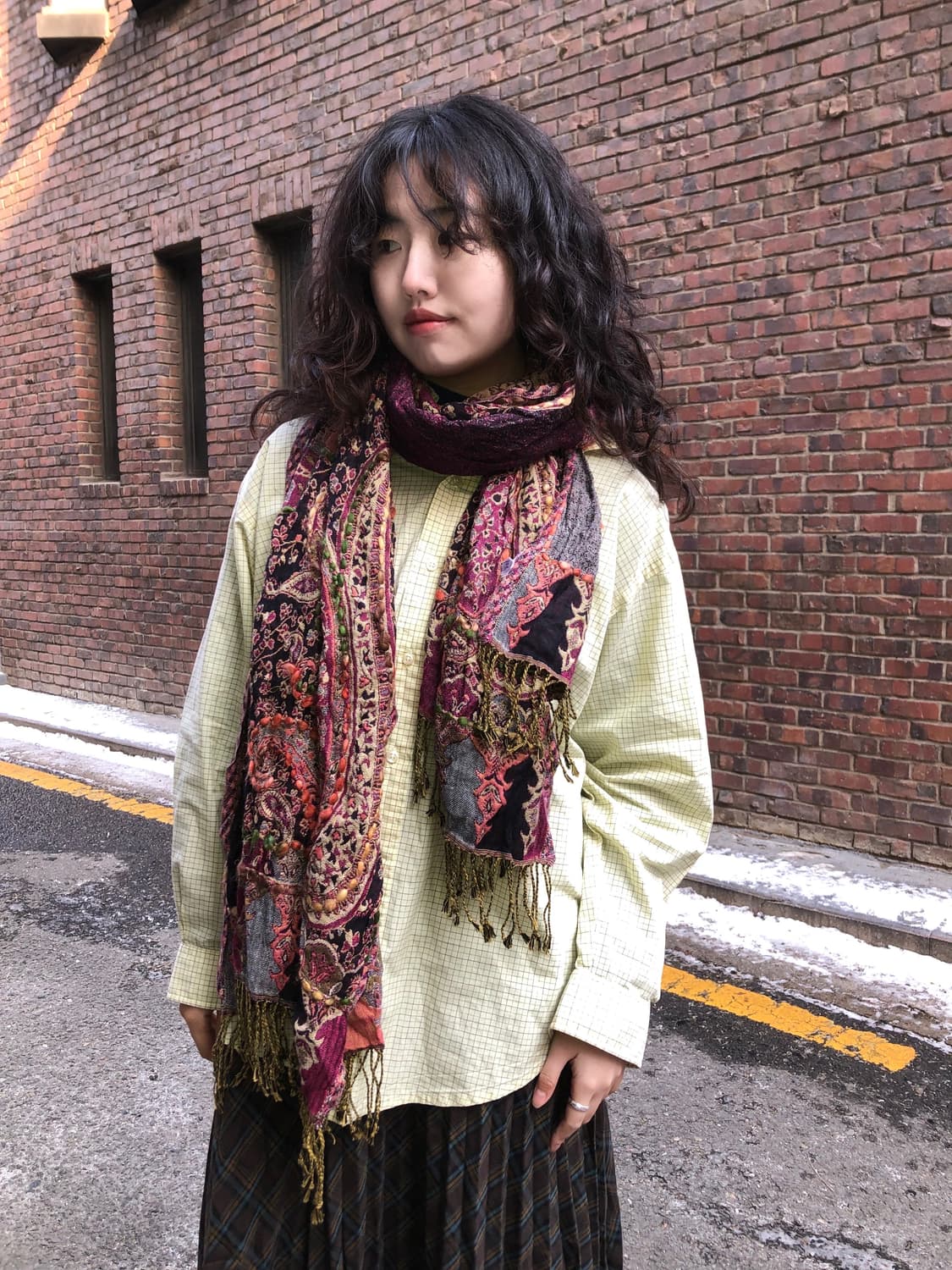 ethnic pattern muffler 상품이미지4
