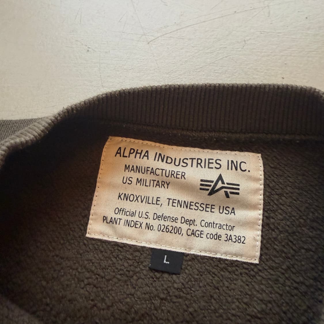 알파 인더스트리 USMC 스웻셔츠 상품이미지5