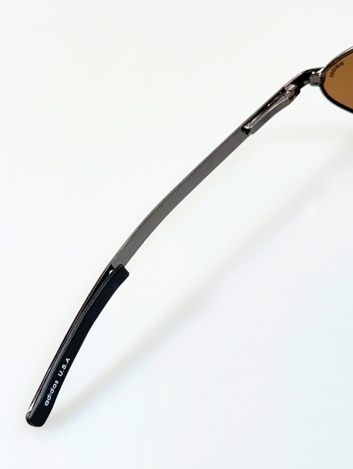 90s 아디다스 건메탈 오벌 프레임 틴트 빈티지 선글라스 상품이미지8