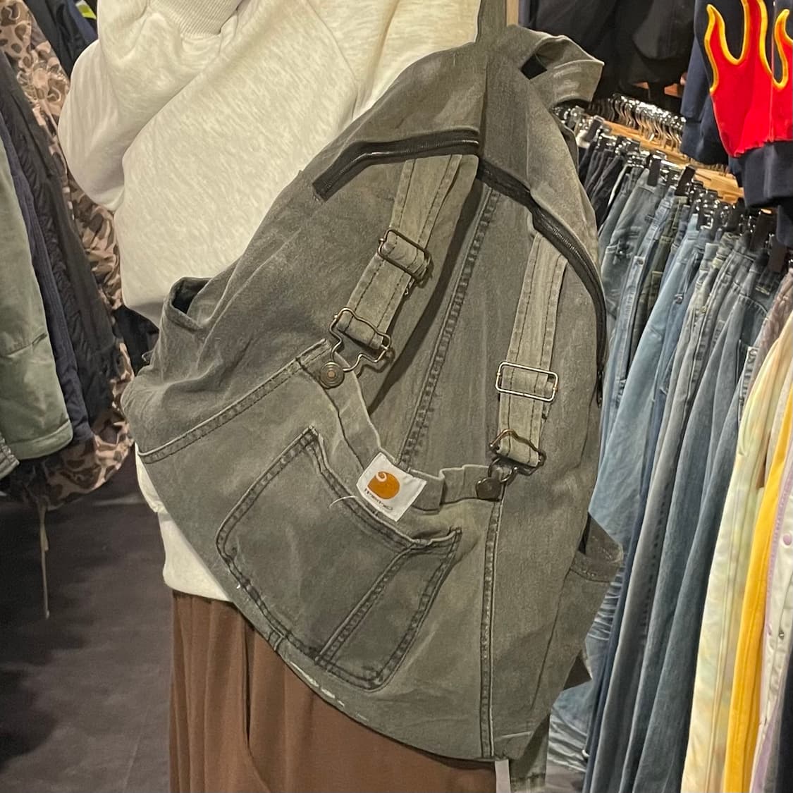 [IM] carhartt 칼하트 리메이크 그레이 백팩 상품이미지1