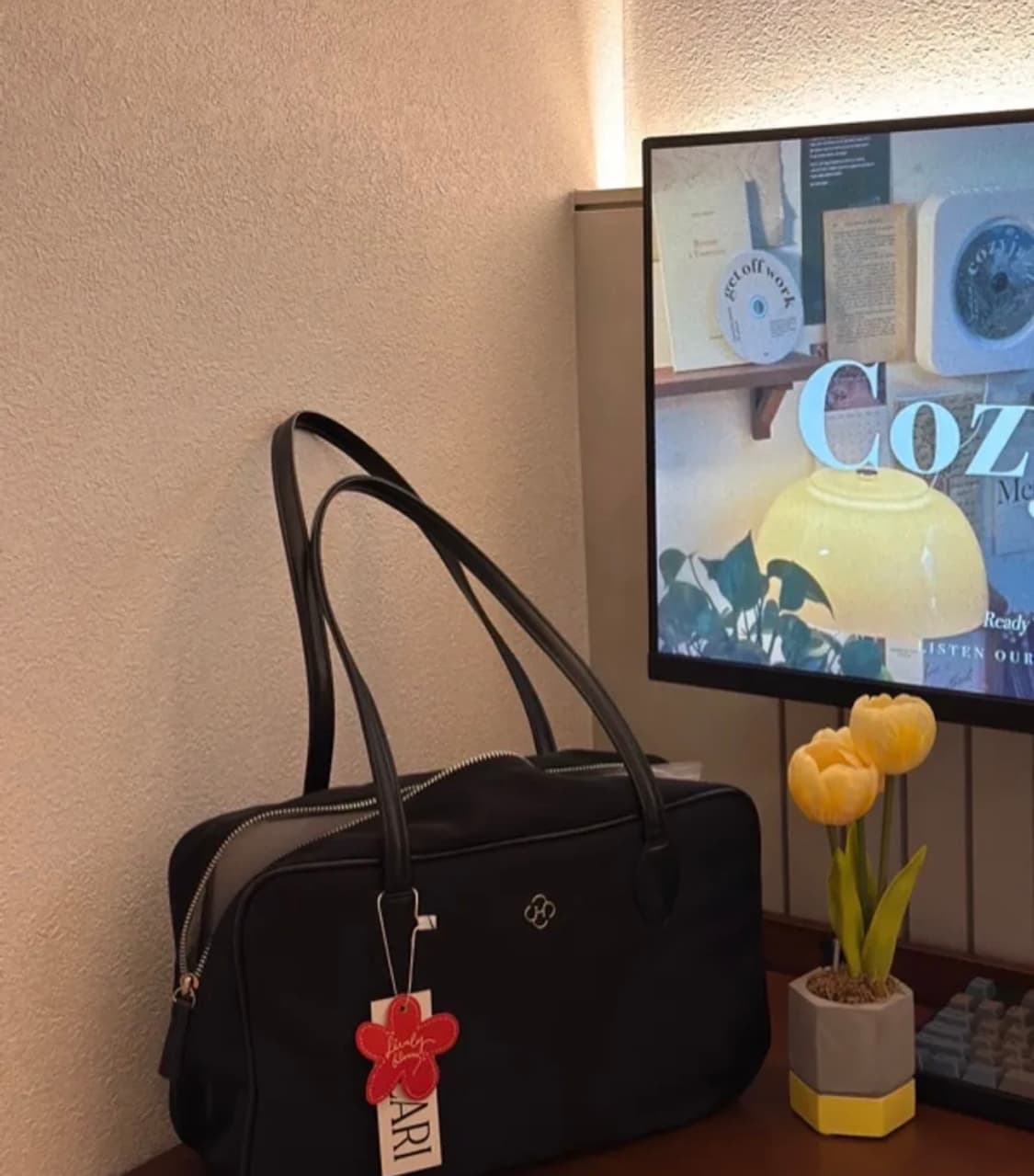 히어리 나일론백 / 히어리 세이지 백 / 히어리 가방 / 히어리숄더백 상품이미지2