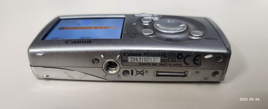 CANON IXUS i7 빈티지 디지털카메라 부품용 상품이미지5