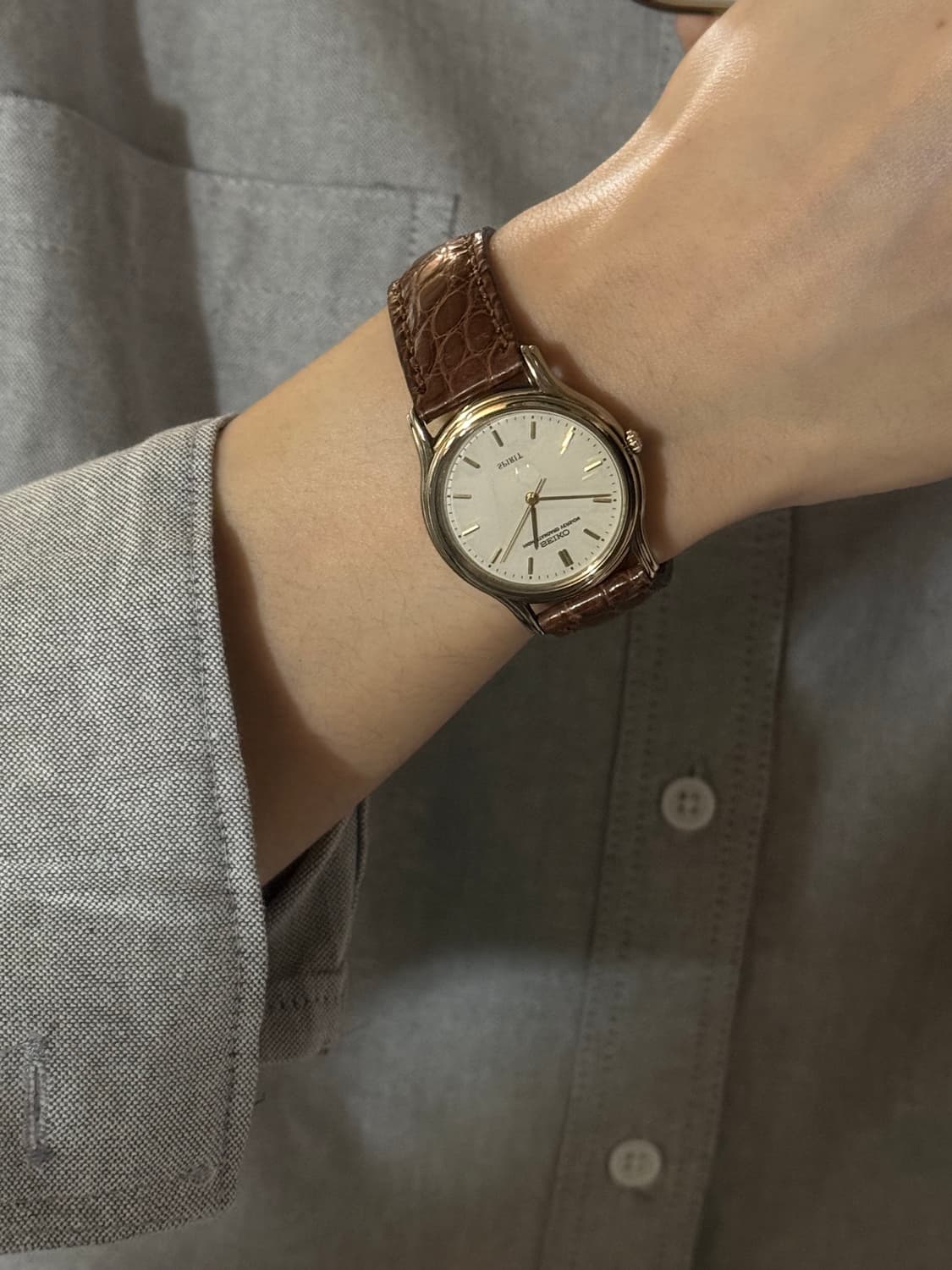 SEIKO 빈티지 쿼츠 시계 상품이미지5