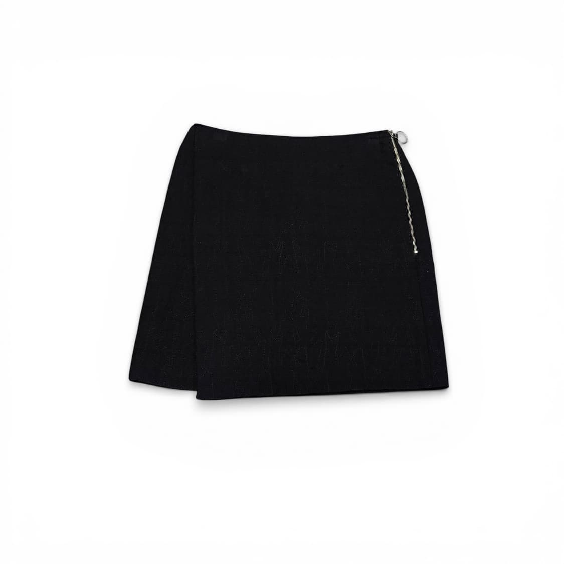 우먼S-M 시스템 블랙 자수패턴 스커트 상품이미지1