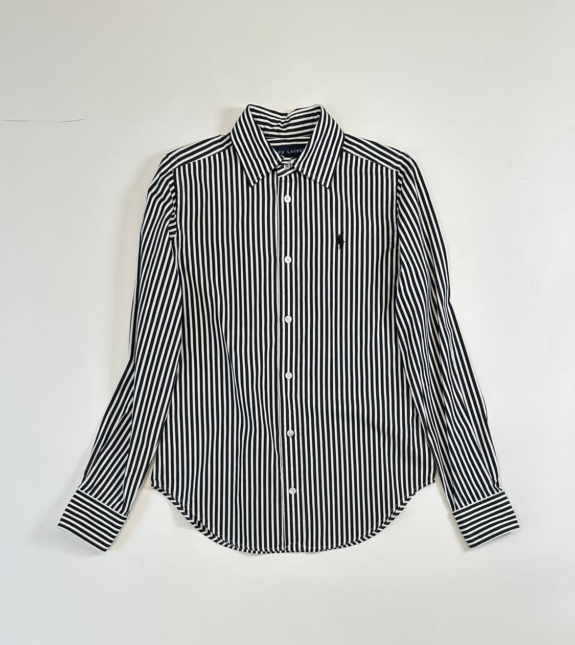 폴로 블랙 스트라이프 드레스셔츠  상품이미지1