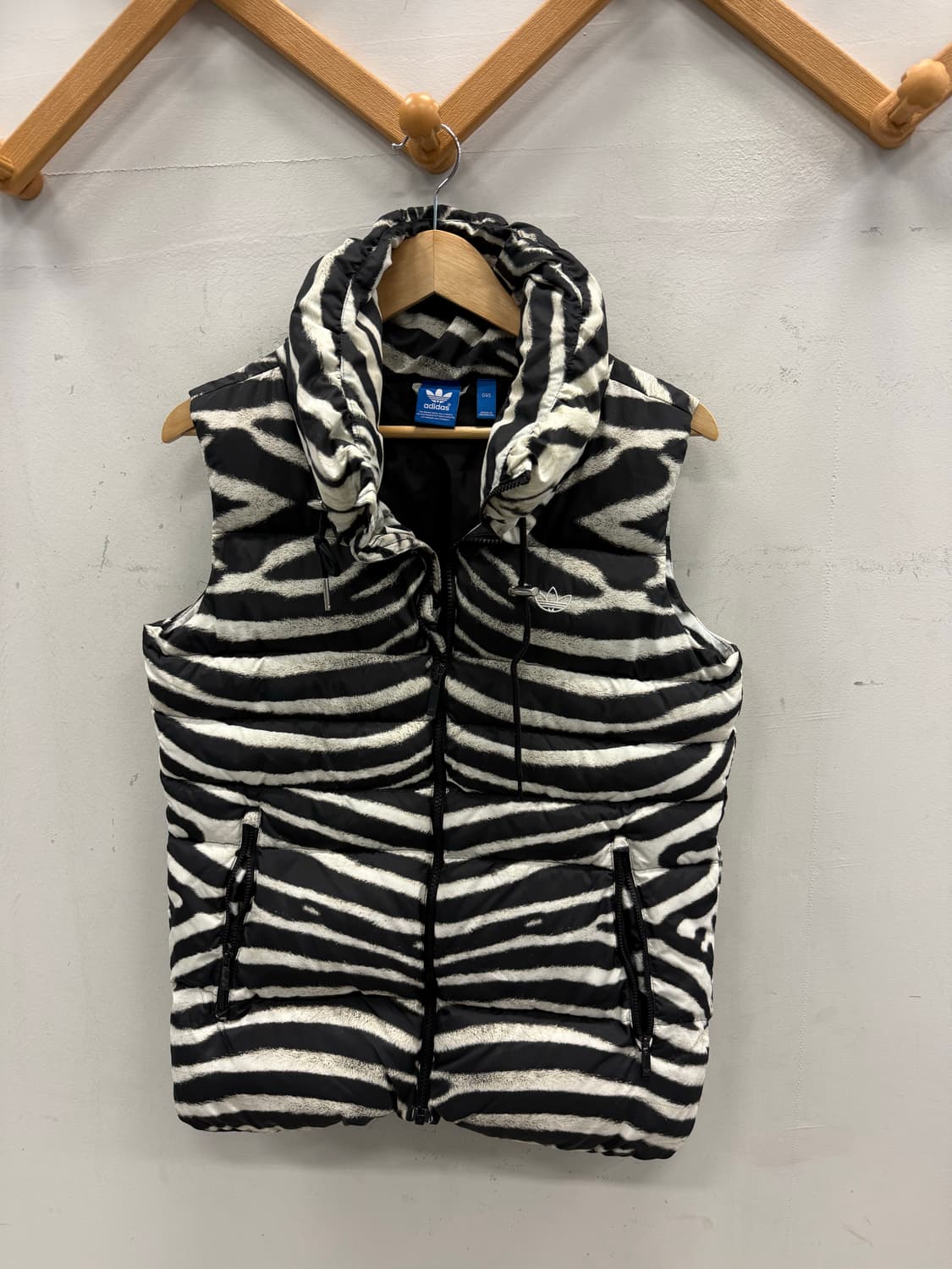 아디다스 하이넥 지브라 패딩베스트 95  상품이미지1