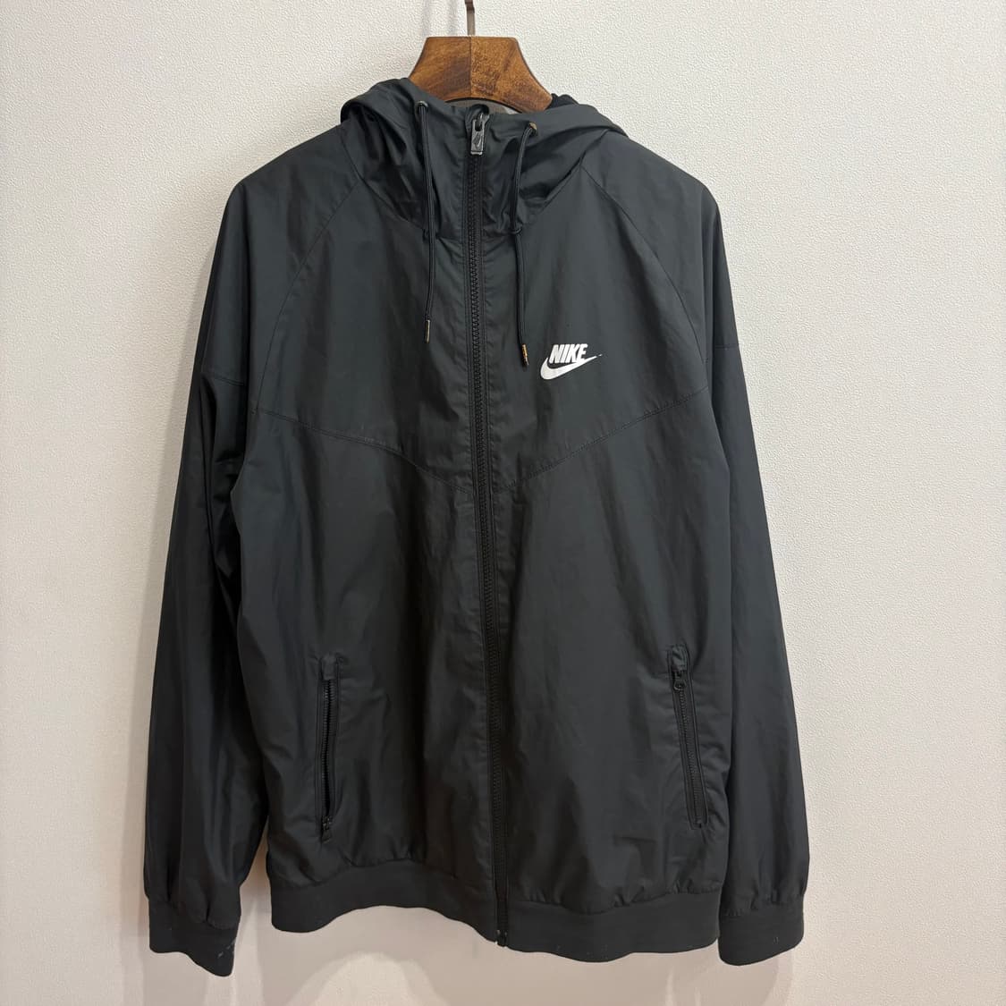 나이키 바람막이 후드 블랙 L 상품이미지1