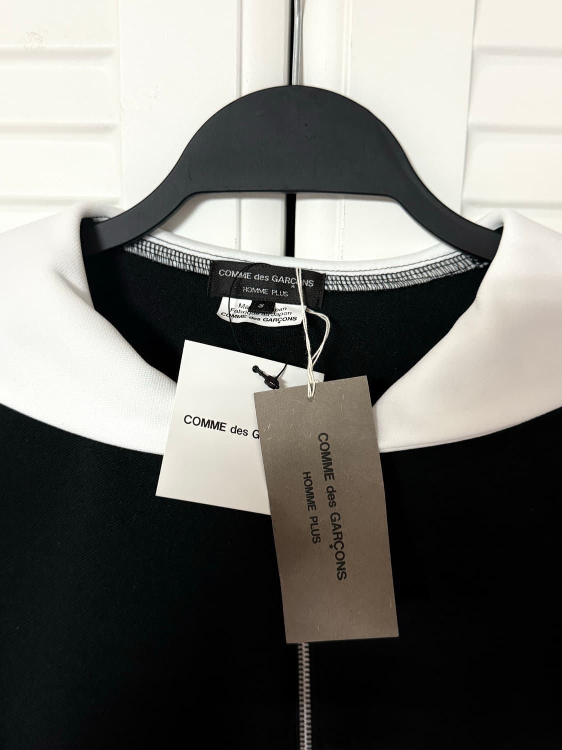 comme des garcons zip up sweat shirt 상품이미지3