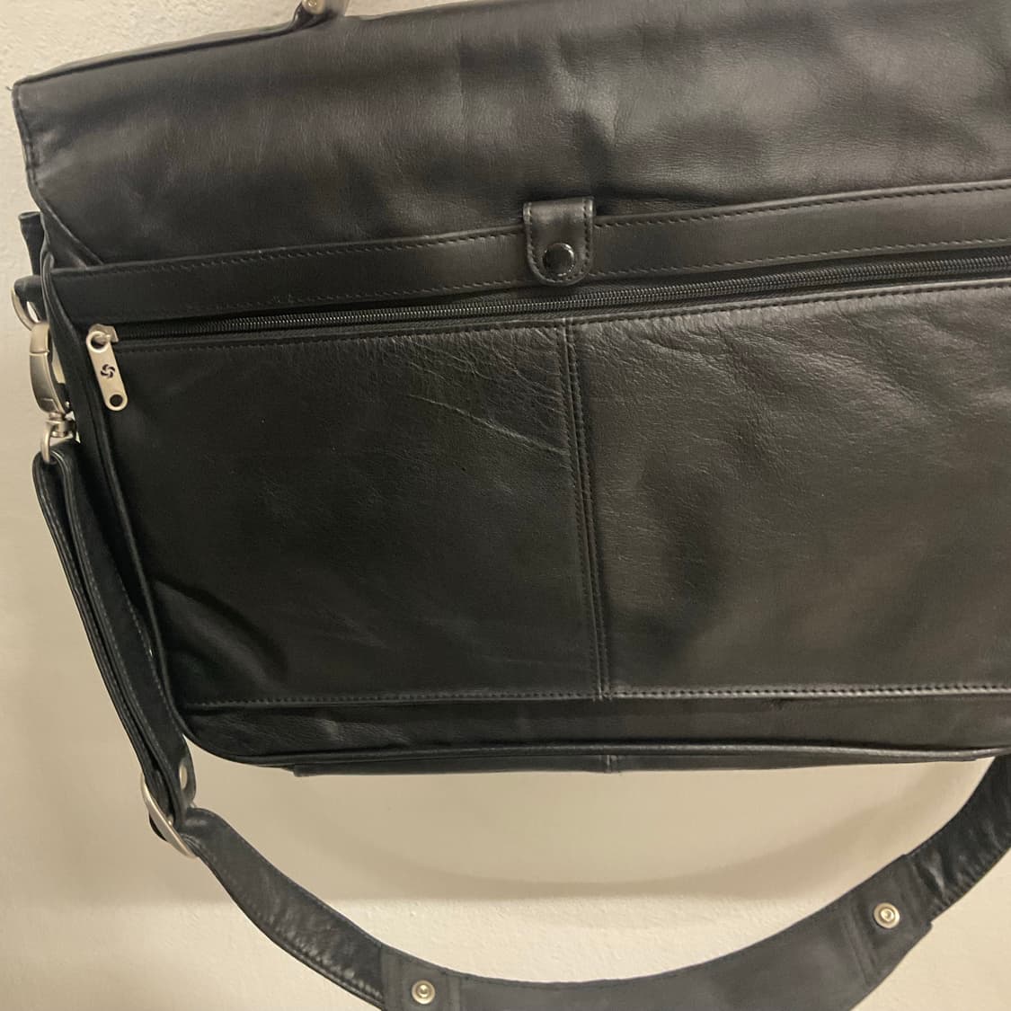 90s 올드 샘소나이트 레더 브리프케이스 상품이미지4