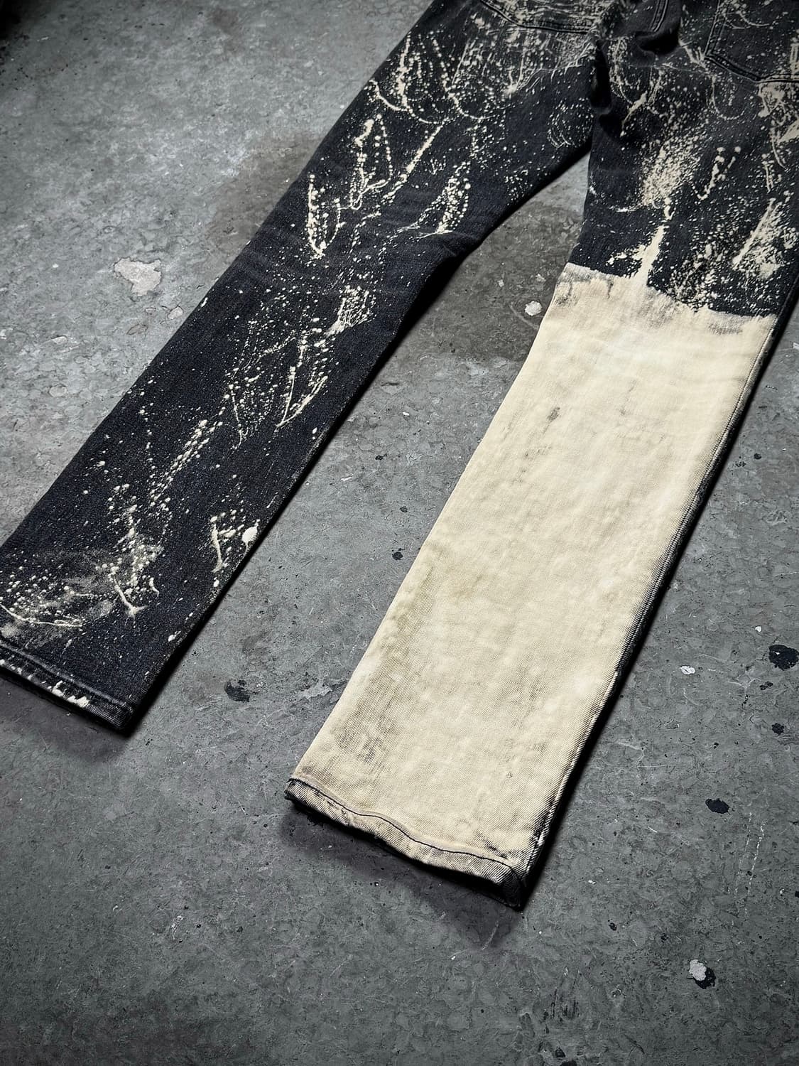 GAP Bleach Destroyed Skinny Denim Pants 상품이미지8