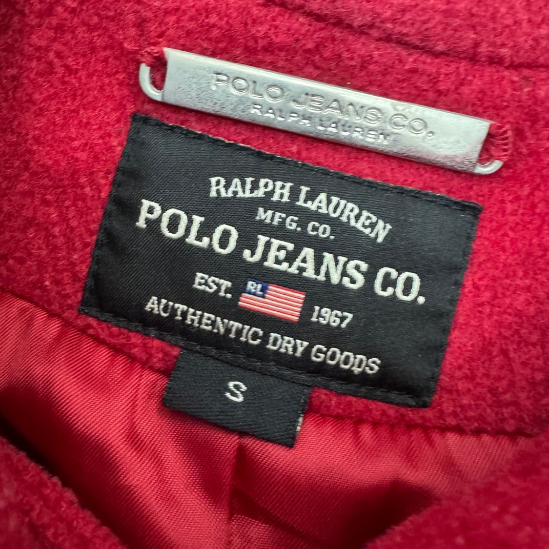 여성용 S 폴로 랄프로렌 폴로진스 모직 피코트 자켓  상품이미지5