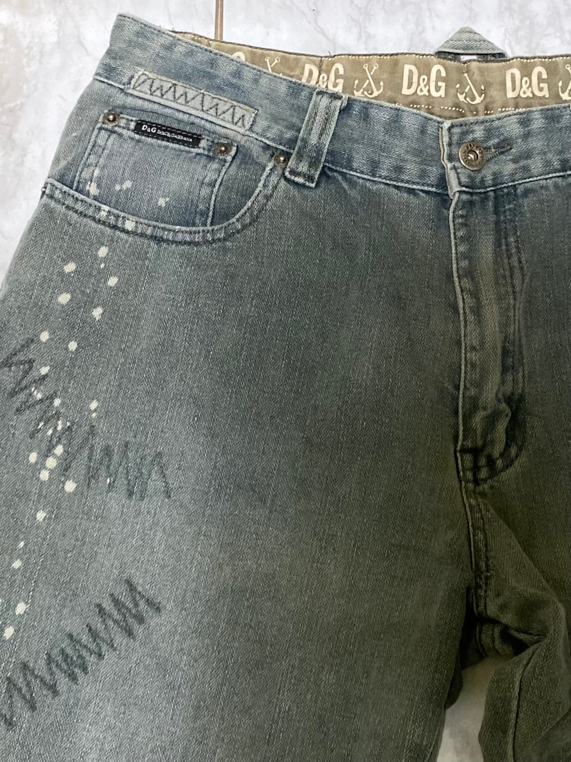 돌체앤가바나 청바지 허리 34 인치 상품이미지2