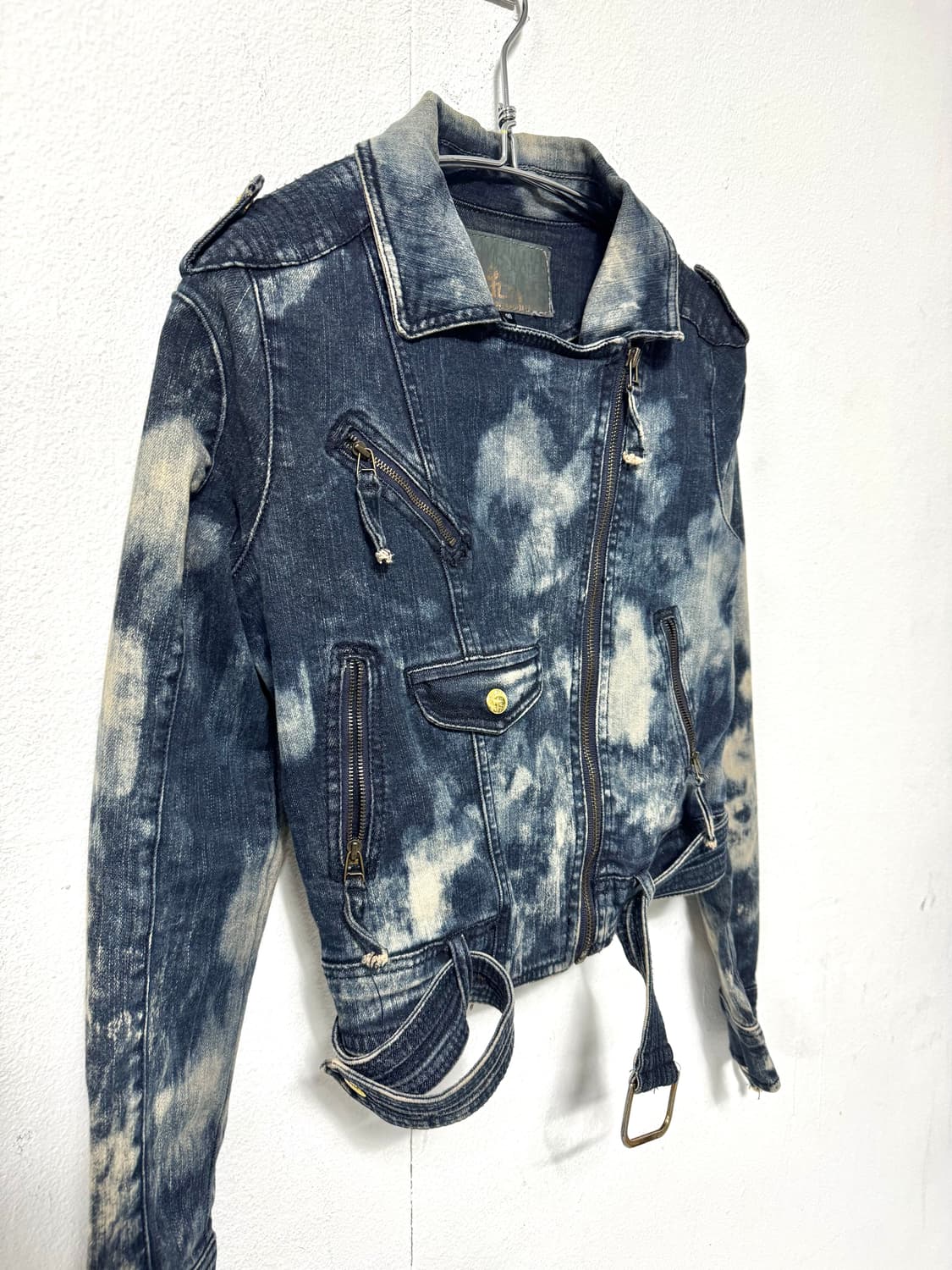 Denim cropped jacket 상품이미지2