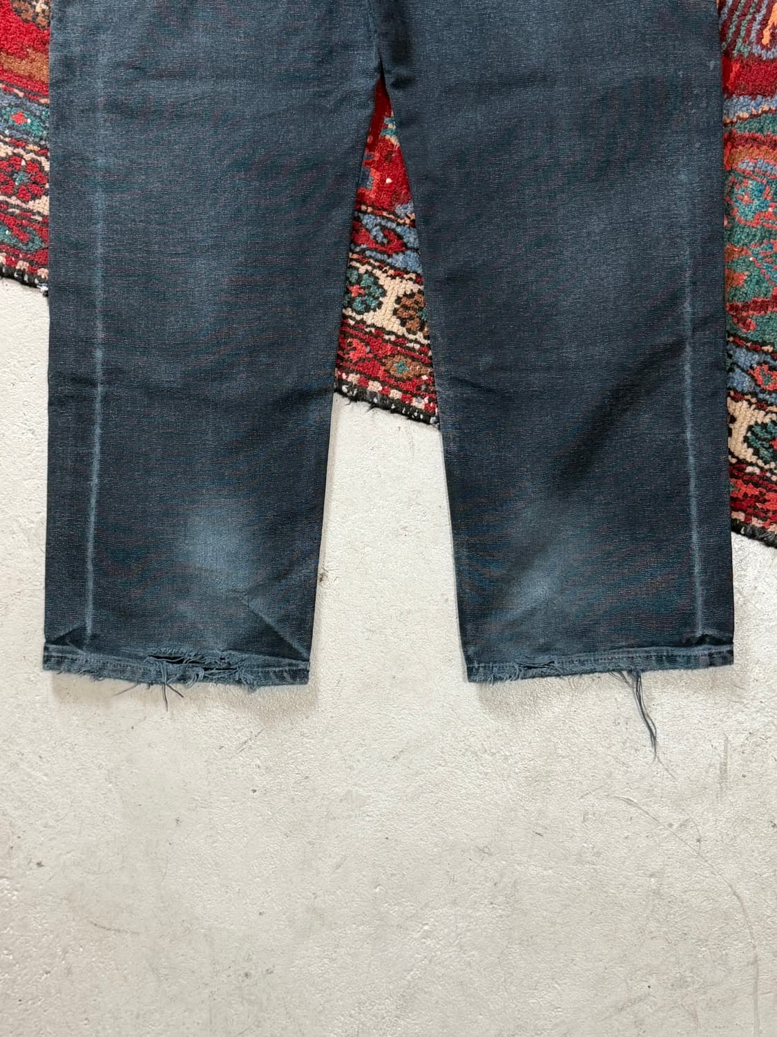 OG USA Made 칼하트 B01 더블니 블랙 칼하트 썩블니 카펜터 상품이미지8