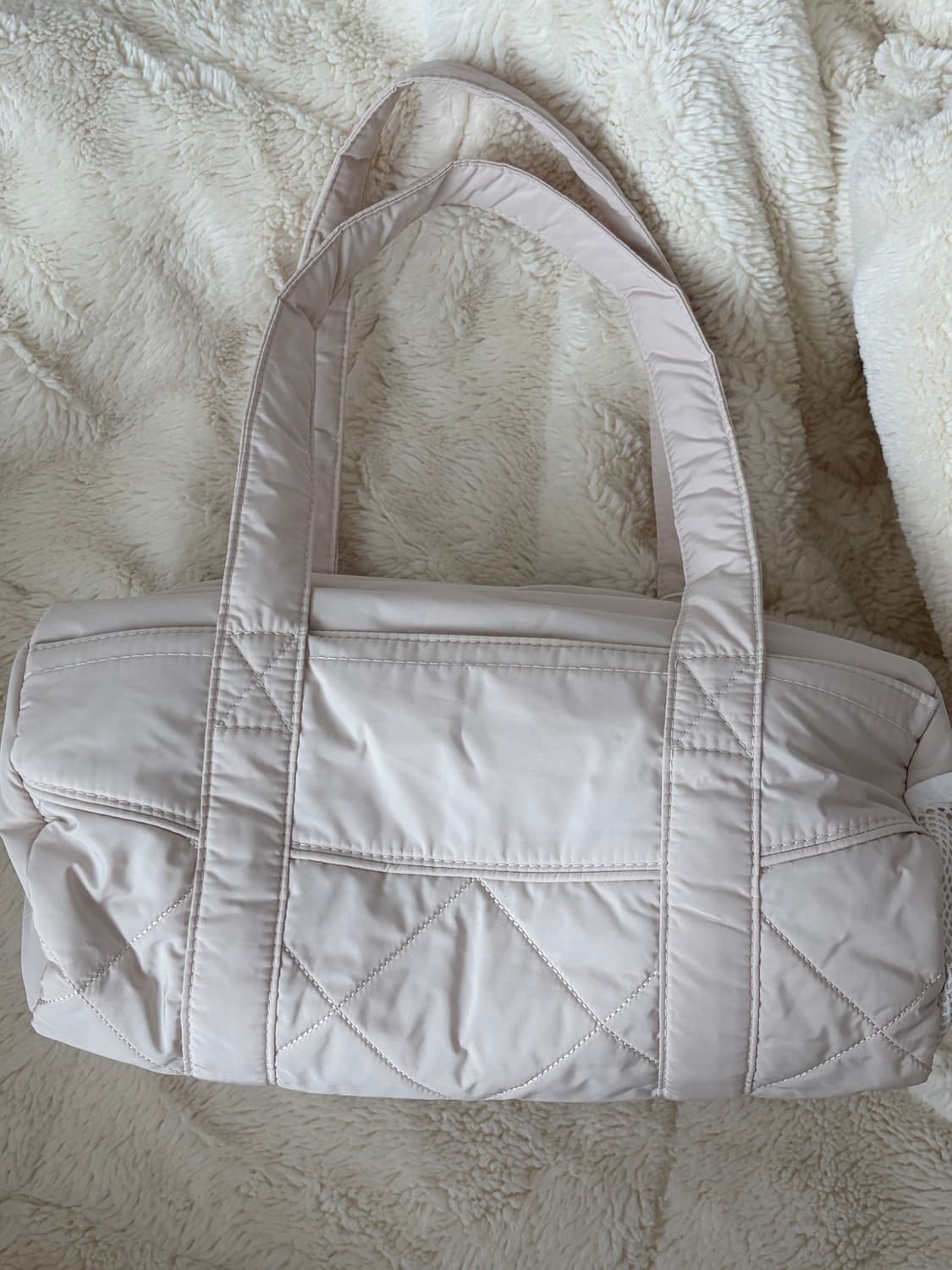 쓰리타임즈 베베 스포츠백 베이지 상품이미지3