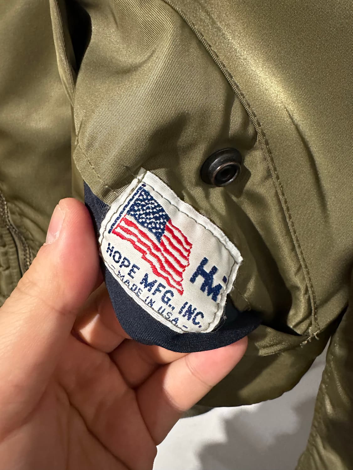 빈티지 80~90s USA MA-1 자켓 상품이미지3