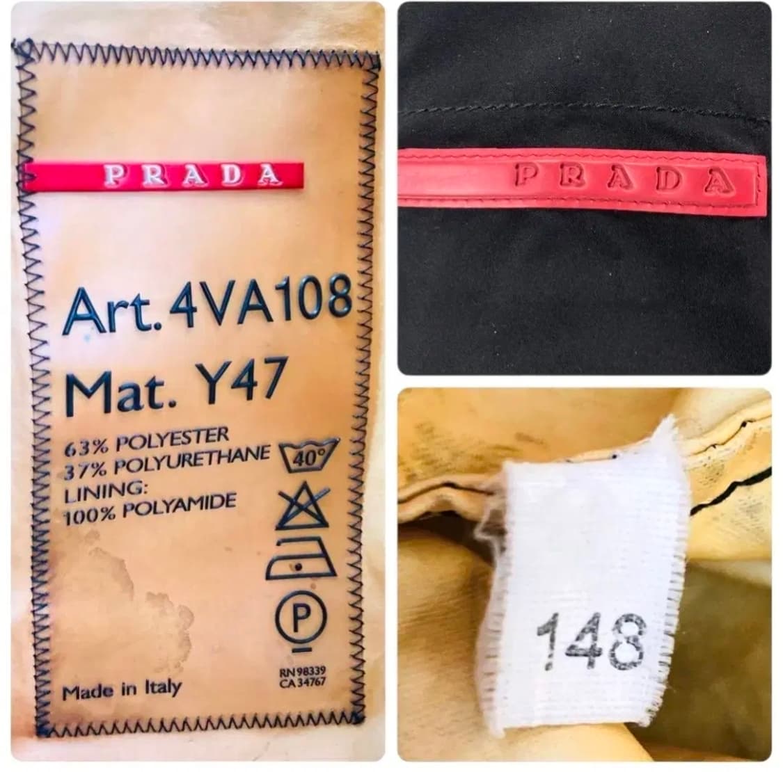 프라다 스포츠 나일론 토트백 블랙 상품이미지6