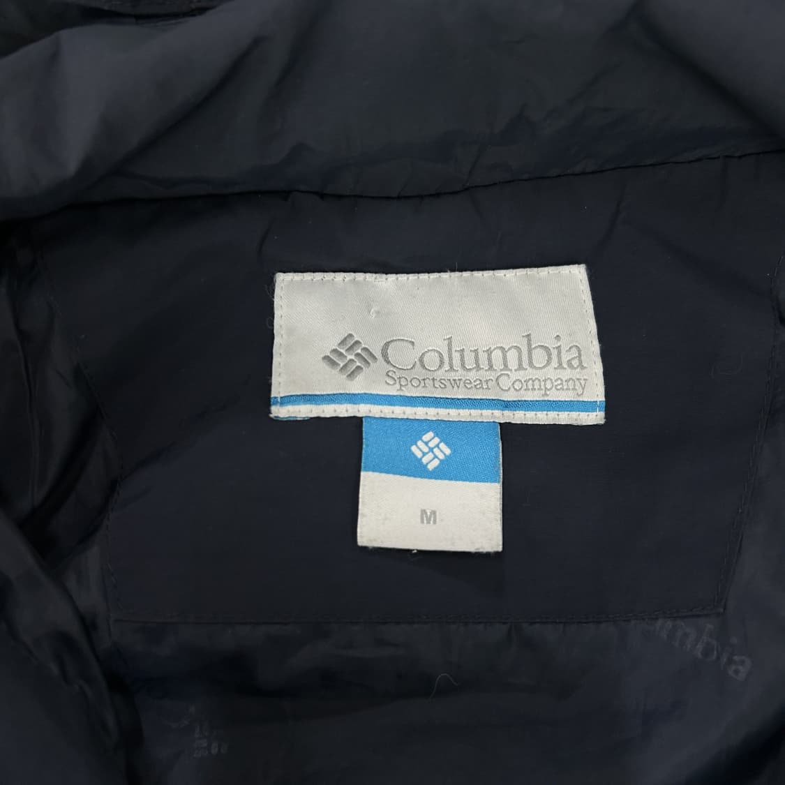 컬럼비아 네이비 후드 바람막이 자켓 m 상품이미지2