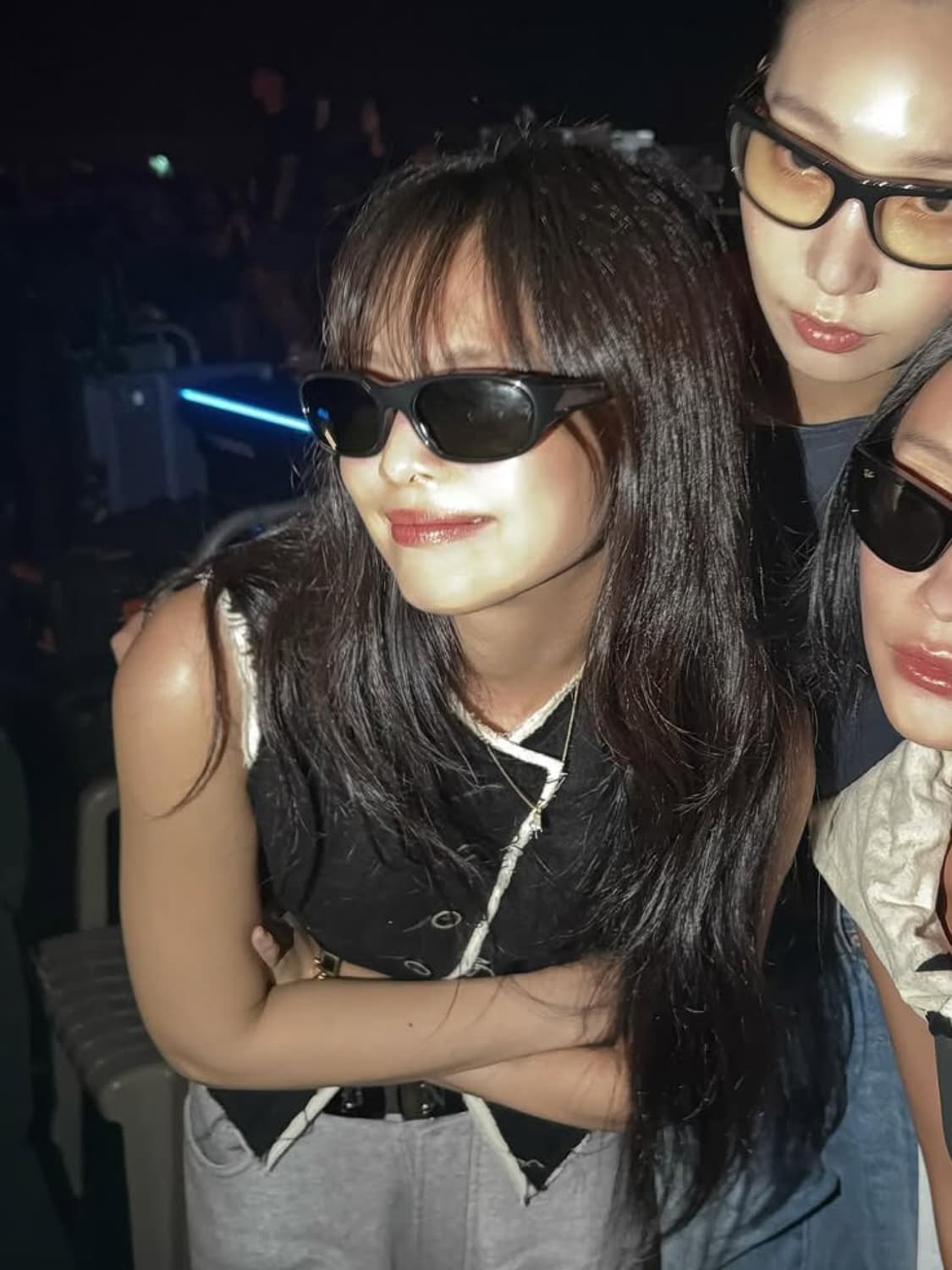 블랙핑크 제니 선글라스 차정원 러닝 대디오 고글 아이자켓 상품이미지4