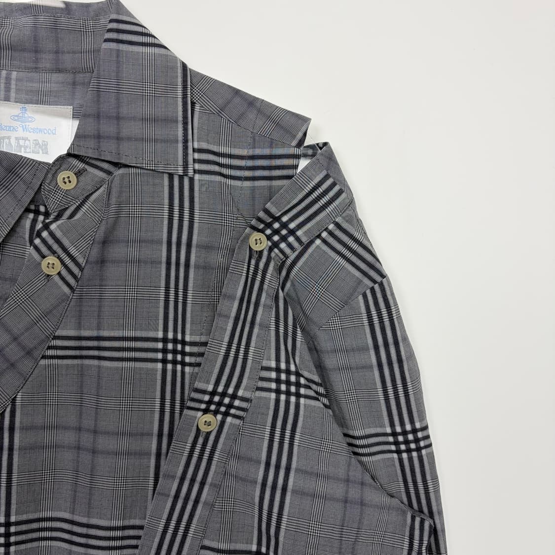 비비안웨스트우드 패턴 셔츠 상품이미지3