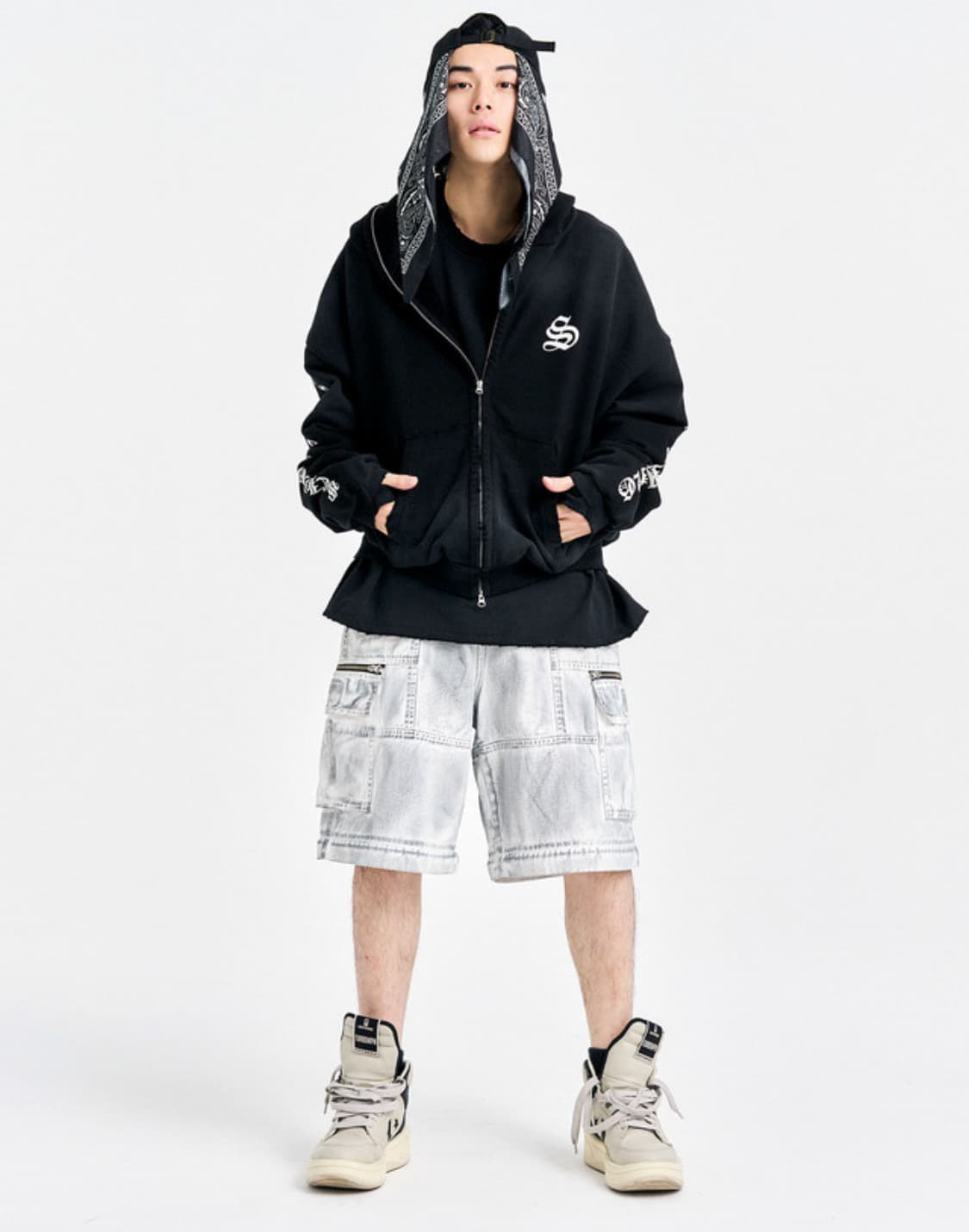 BIG COMBAT CARGO PANTS, DIRTY CREAM 상품이미지3