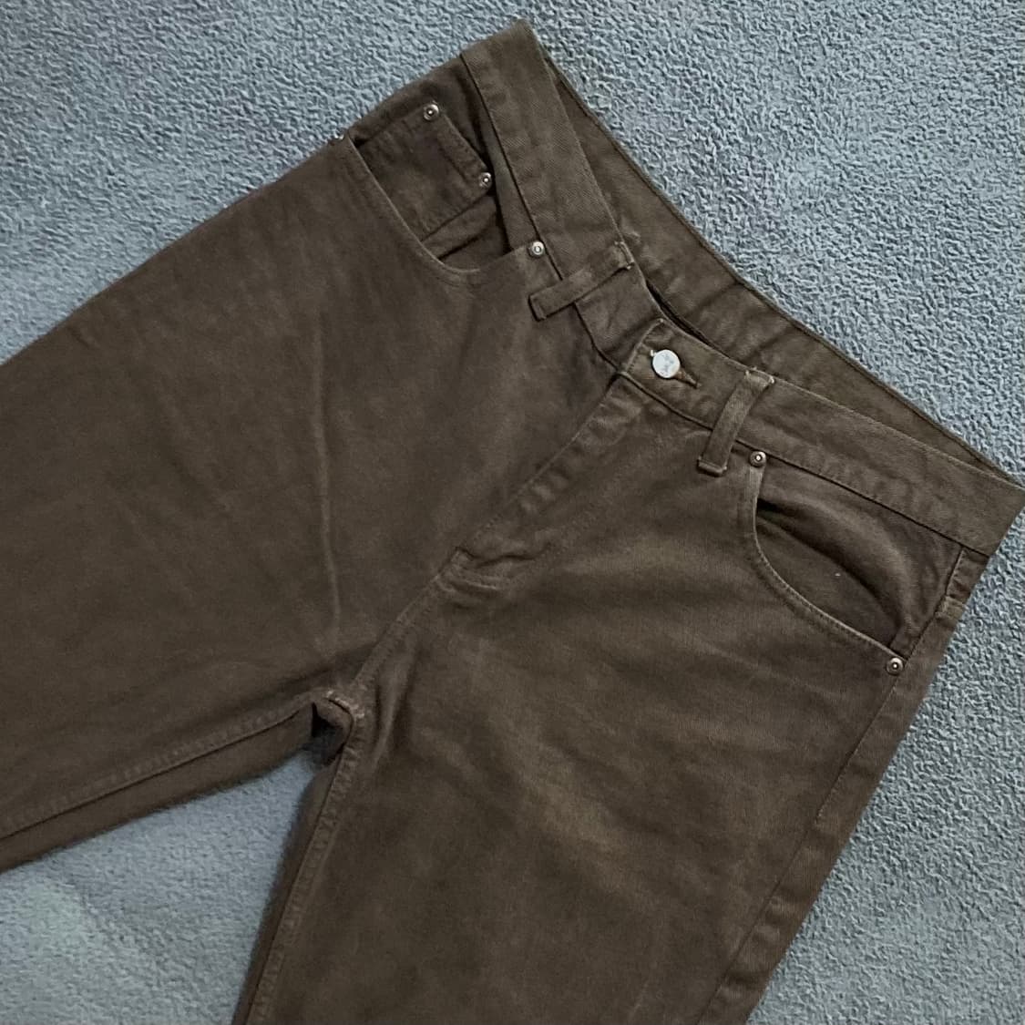 랭글러 브라운진 데님팬츠 상품이미지3