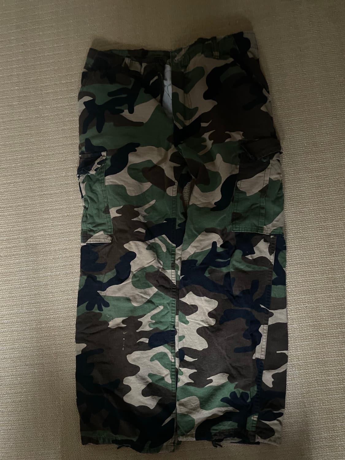 밀리터리 오리지널 미군 우드랜드 카모팬츠 상품이미지1