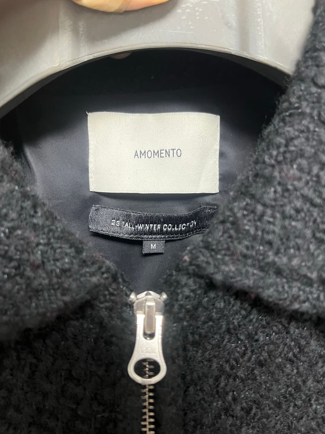 아모멘토 트위드 집업 블루종 상품이미지7